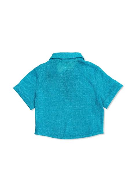 Camicia Lumiere Turchese OSEREE KIDS | LSS250 G-LUREXTURQUOISE